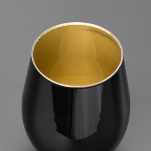 Trend Glass Szklanki do napojów czarno-złote Phoebe Great Gatsby 624 ml 7