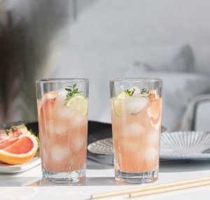 Trend Glass Szklanki do wody i napojów Elin 360 ml 4