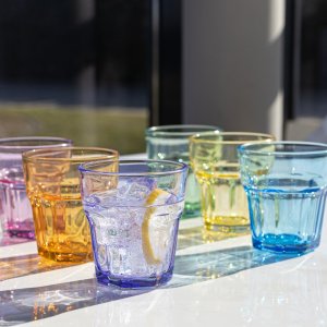 Trend Glass Szklanki do wody i napojów Gigi Rainbow Blast 280 ml 5