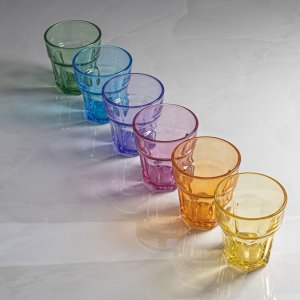 Trend Glass Szklanki do wody i napojów Gigi Rainbow Blast 280 ml 9