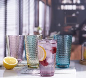 Trend Glass Szklanki do wody i napojów Tressa Summer Vibes 400 ml 7