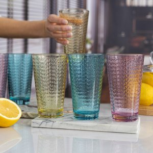 Trend Glass Szklanki do wody i napojów Tressa Summer Vibes 400 ml 8
