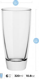 Trend Glass Szklanki do piwa i napojów Nils 355 ml 3