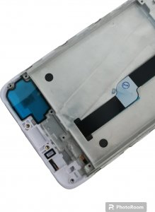 GregooLCD Wyświetlacz Motorola One Fusion Plus ramka biała 4