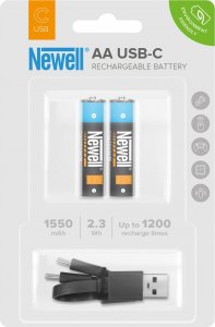 Newell NEWELL akumulator AA USB-C 1550 mAh 2 szt. blister 1