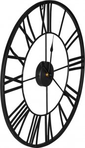 Deco4Home Zegar ścienny metalowy 47cm czarny Deco4Home 3
