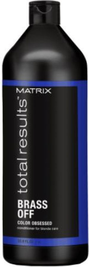 MATRIX TOTAL RESULTS Color obsessed BRASS OFF Odżywka nawilżająca neutralizująca miedziane odcienie 1000 ml 1