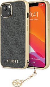 Guess Etui Guess GUHCP14SGF4GGR Apple iPhone 14 szary/grey hardcase 4G Charms Collection 1