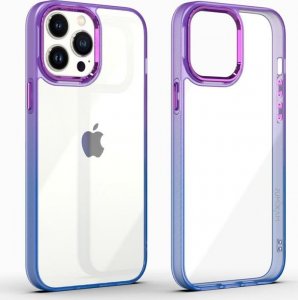 Braders Etui Rainbow Tęczowe do iPhone 14 Pro Max fioletowo-niebieski 1
