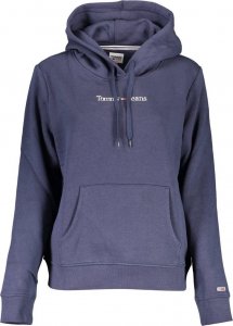 Tommy Hilfiger BLUZA TOMMY HILFIGER BEZ ZAMKA DAMSKA NIEBIESKA L 1