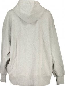 Calvin Klein CALVIN KLEIN BLUZA Z ZAMKIEM DAMSKA SZARA XS EU 2