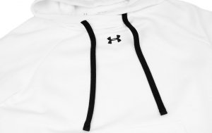 Under Armour Bluza damska Under Armour Rival Fleece HB Hoodie biała 1356317 100 XL 3