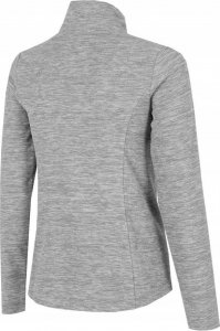4f Bluza damska polarowa 4F chłodny jasny szary melanż H4Z22 BIDP010 27M M 2