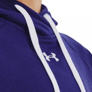 Under Armour Bluza damska Under Armour Rival Fleece HB Hoodie granatowa 1356317 468 XL 3