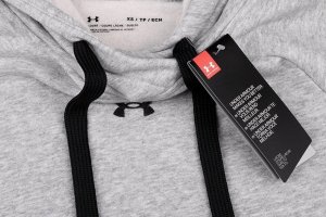 Under Armour Bluza damska Under Armour Rival Fleece Hb Hoodie szara 1356317 035 2XL 18