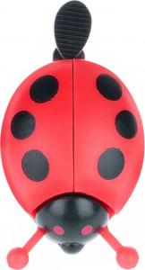 Martes Dzwonek rowerowy Ladybird czarno-czerwony 1