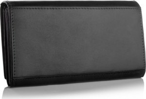 Betlewski BETLEWSKI Skórzany portfel damski BASIC 12