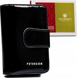 Peterson Skórzany portfel damski na zatrzask  Peterson NoSize 1
