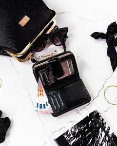 Peterson Skórzany portfel damski na zatrzask  Peterson NoSize 5