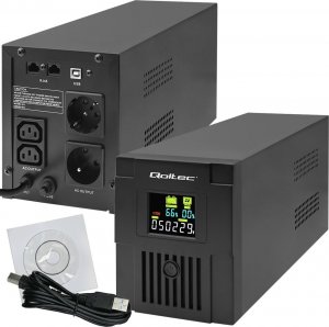 UPS Qoltec Monolith 2000VA USB (53771) 7