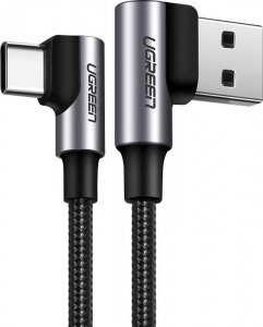 Kabel USB Ugreen USB-A - USB-C 0.5 m Czarny (20855B) 1