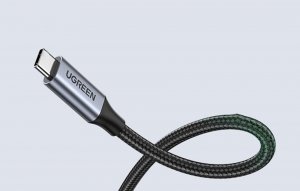 Kabel USB Ugreen USB-C - USB-C 0.5 m Czarny (80810B) 6