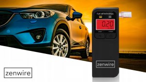 Alkomat Zenwire ALKOMAT Elektrochemiczny Profesjonalny 5x USTNIKI LCD Zenwire F4 2