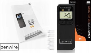 Alkomat Zenwire ALKOMAT Elektrochemiczny Profesjonalny 5x USTNIKI LCD Zenwire F4 4