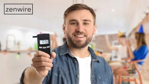 Alkomat Zenwire ALKOMAT Profesjonalny Elektrochemiczny 6x USTNIKI Zenwire F6500 2