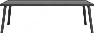 vidaXL Ogrodowy stolik kawowy, antracytowy, 110x55x35 cm, stalowy 3