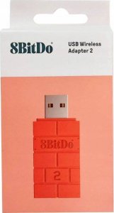 Adapter USB 8BitDo 8Bitdo Usb Wireless Adapter 2 Switch Brązowy 1