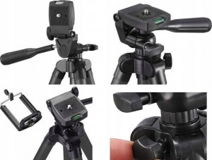 Statyw Verk STATYW TRIPOD PILOT BLUETOOTH UCHWYT NA TELEFON 6