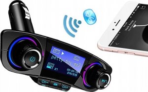 Transmiter FM Verk TRANSMITER FM BLUETOOTH USB 5.0 WIELOFUNKCYJNY 8W1 2