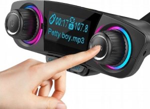 Transmiter FM Verk TRANSMITER FM BLUETOOTH USB 5.0 WIELOFUNKCYJNY 8W1 6