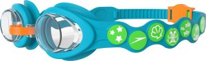 Speedo Okulary Pływackie Junior Sea Squad Blue/Orange 2