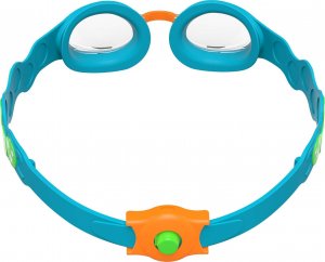 Speedo Okulary Pływackie Junior Sea Squad Blue/Orange 3