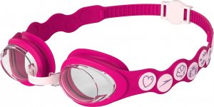 Speedo Okulary Pływackie Junior Sea Squad Pink/White 1
