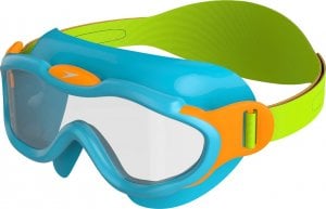 Speedo Okulary/Maska Pływackie Junior Sea Squad Mask Blue/Orange 1