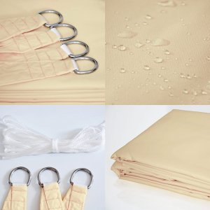 ZOLTA TRADE Żagiel przeciwsłoneczny ogrodowy wodoszczelny 4x3m 3