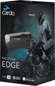 Słuchawka Cardo Packtalk EDGE Interkom motocyklowy 2-pak Mesh 2.0 5