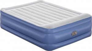 Bestway Dmuchane łóżko Tritech, 2-os., 203x152x56 cm, niebiesko-szare 5