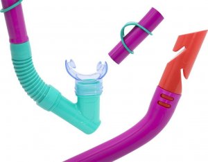 Bestway Dziecięcy Zestaw Do Nurkowania Różowy Maska, Płetwy, Rurka 25046 9