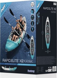 Bestway Kajak Dmuchany Dwuosobowy 312 x 98 cm 65142 14