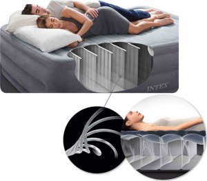 Intex Materac dmuchany z pompką elektryczną 236 x 152 x 86 (46) cm INTEX 64448 8