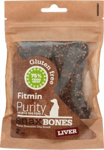 Fitmin  Purity dog Snax BONES wątroba 2szt 1