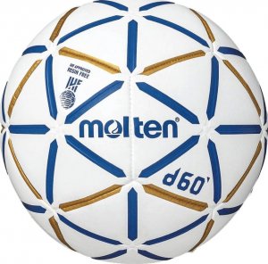 Molten Piłka ręczna Molten H3D4000-BW d60 / bez klejowa IHF 1