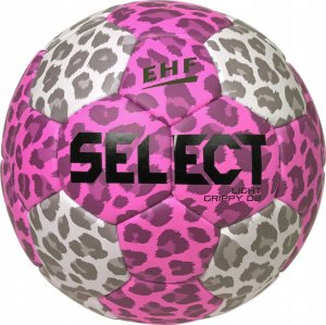 Select Piłka ręczna Light Grippy DB EHF różowo-beżowa, r. 0 (61329-X) 1