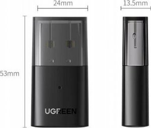Adapter USB Ugreen Adapter USB UGREEN CM390 Bluetooth 5.0 (czarny) 12