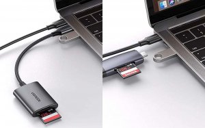 Czytnik Ugreen CM401 - Czytnik kart USB-C, szary (80888B) 2