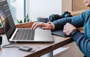 Czytnik Ugreen CM401 - Czytnik kart USB-C, szary (80888B) 4